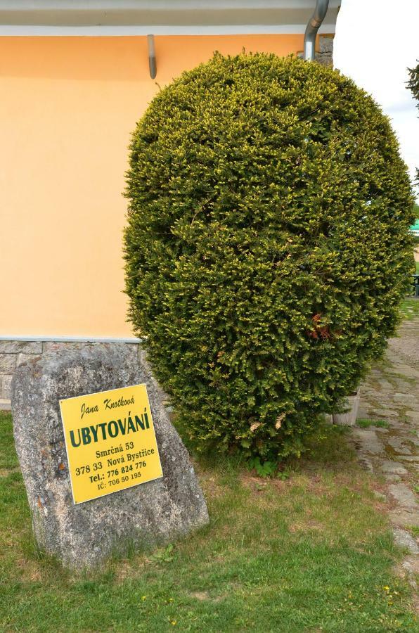 Ubytování u Knotků Nová Bystřice Exterior foto